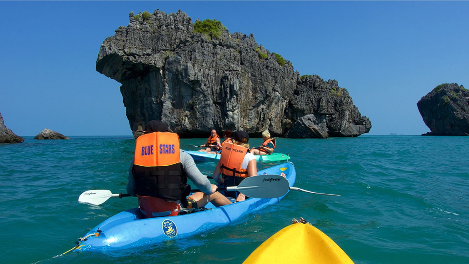 Sea kayaking Thailand