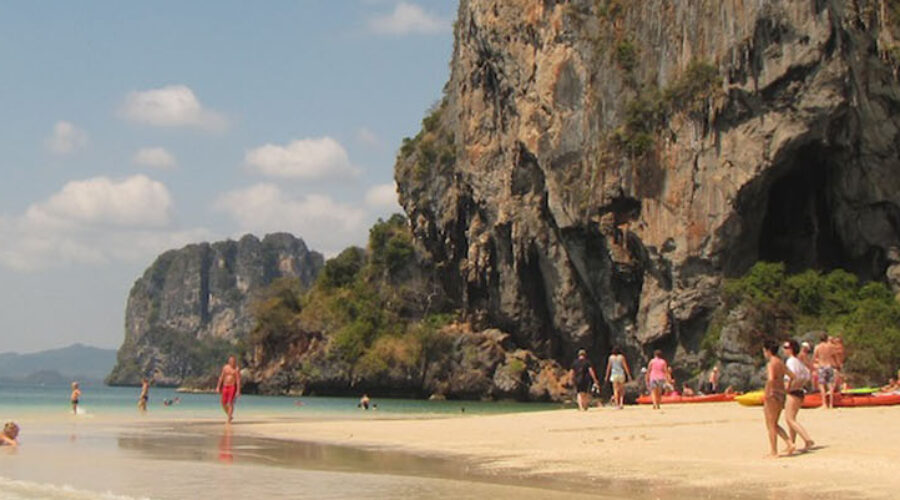 Deep-water solo and sailing in Krabi