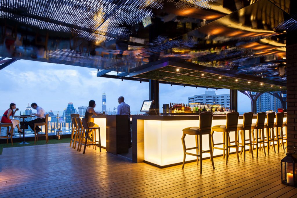 Bangkok Best rooftop Bars Fraser Suites Sukhumvit Above Eleven Rooftop Bar