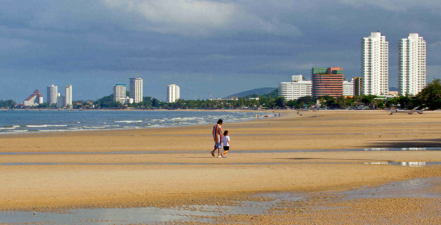 Hua Hin shoreline