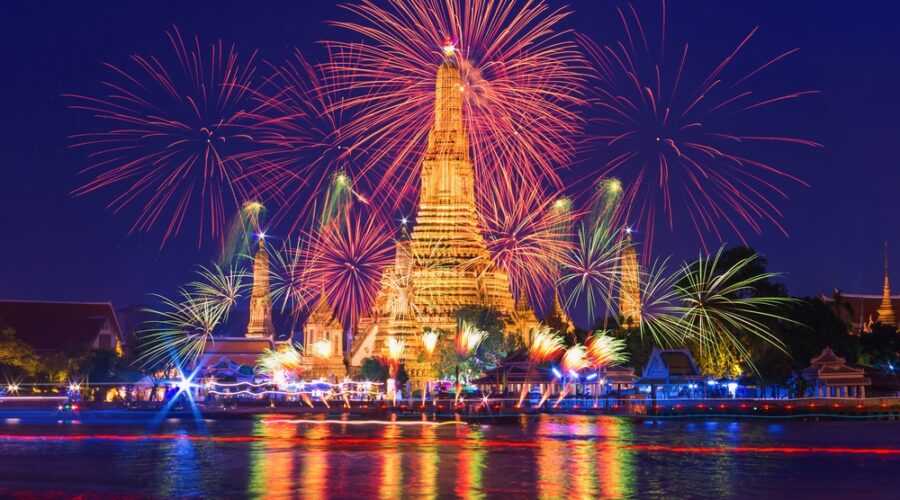 Where to countdown the New Year in Thailand