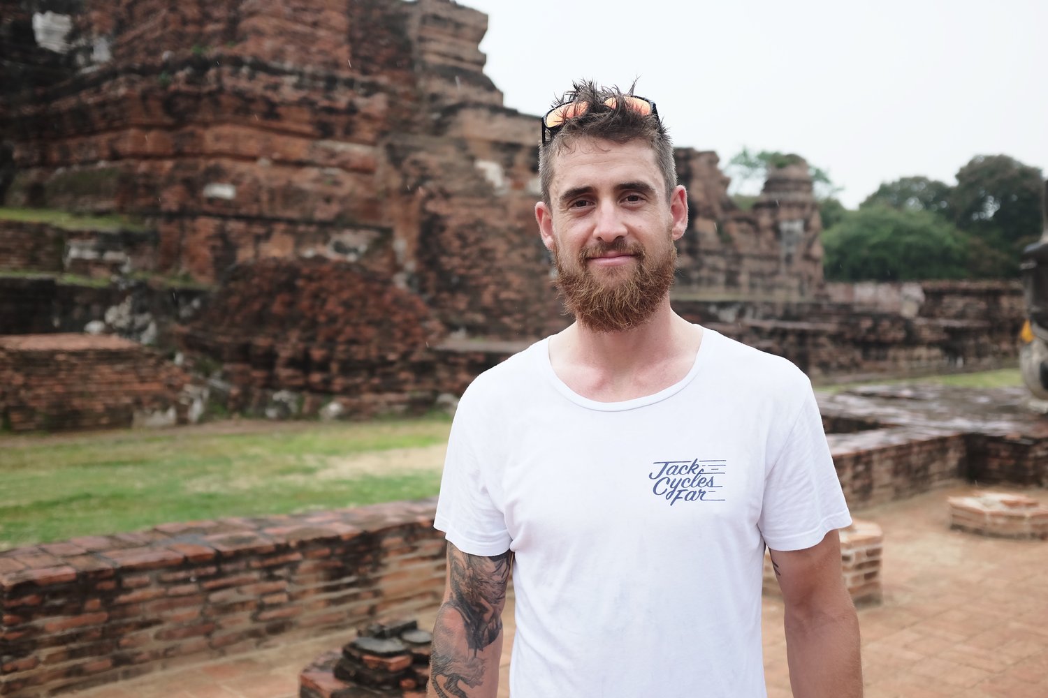 Endurance cyclist Jack Thompson in Thailand