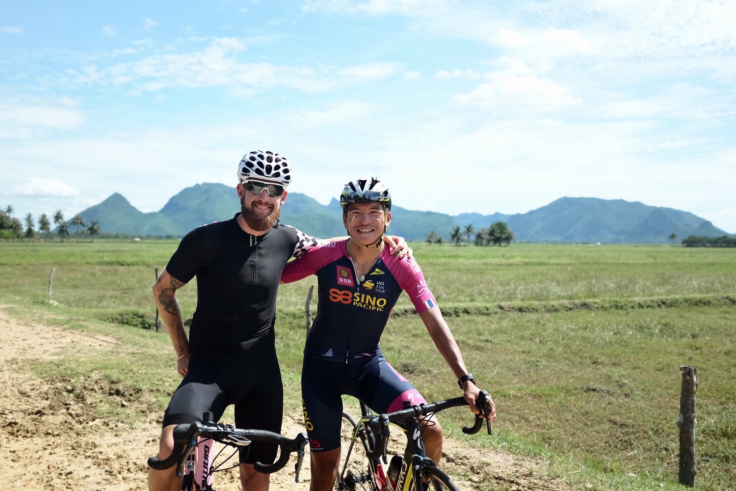 Endurance cyclist Jack Thompson in Thailand