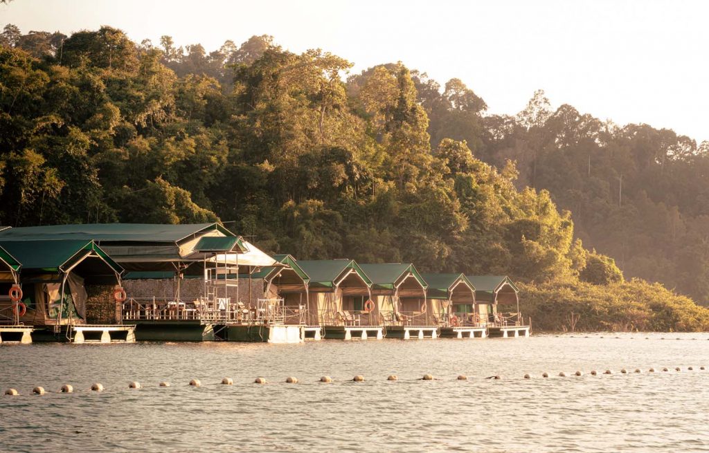 Elephant Hills Floating Accommodation Cheow Lan LAke