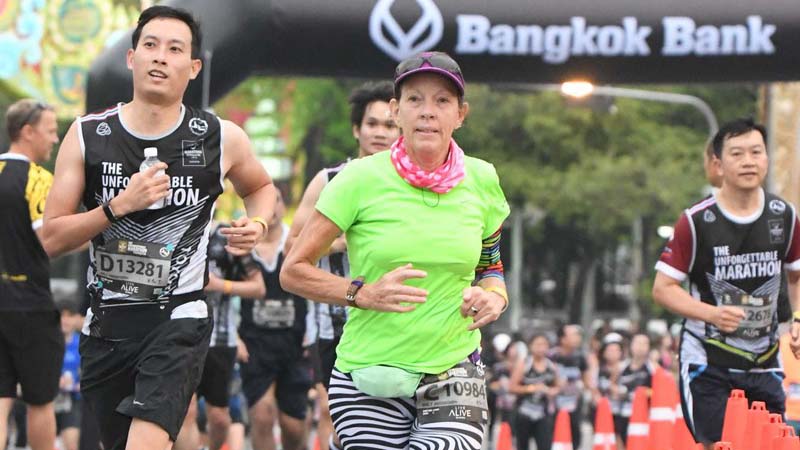 Fiona Harper Bangkok Marathon